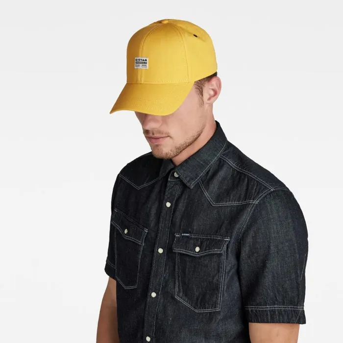Accessories Men GStar RAW Originals Baseball Cap Yellow