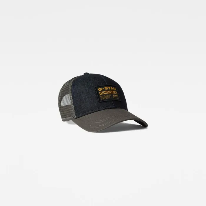 Accessories Women GStar RAW Denim Embro Baseball Trucker Cap Raw Denim