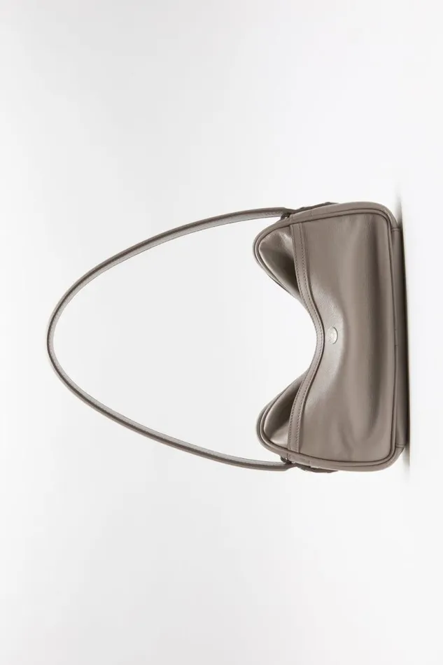Acne Studios Camero Small Shoulder Bag Taupe Beige Woman Bags