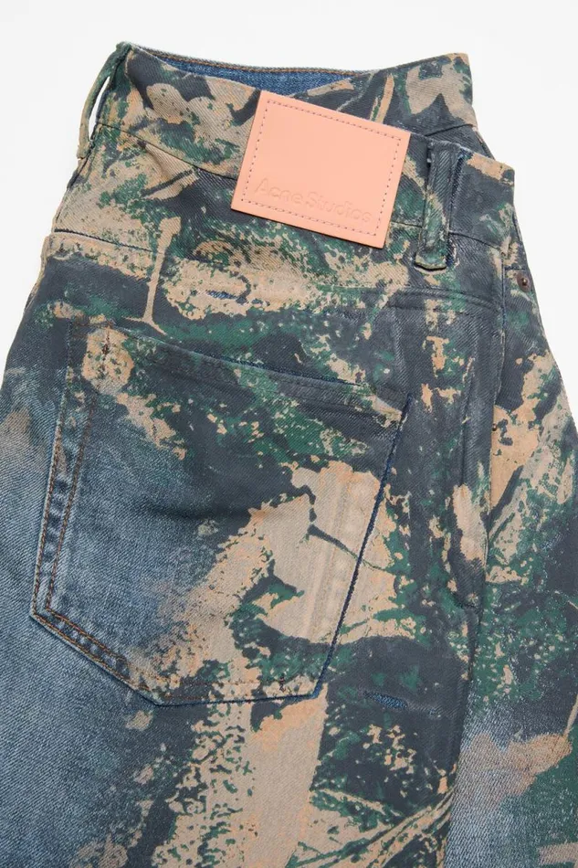 Acne Studios Denim Skirt Brown Woman Skirts