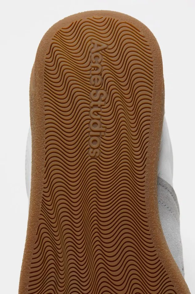 Acne Studios Laceup Sneakers Whitebrown Man Shoes