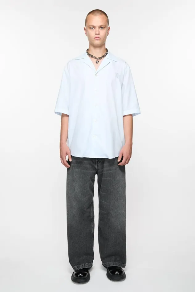 Acne Studios Loose Fit Jeans 8211 1989 Black Man Jeans