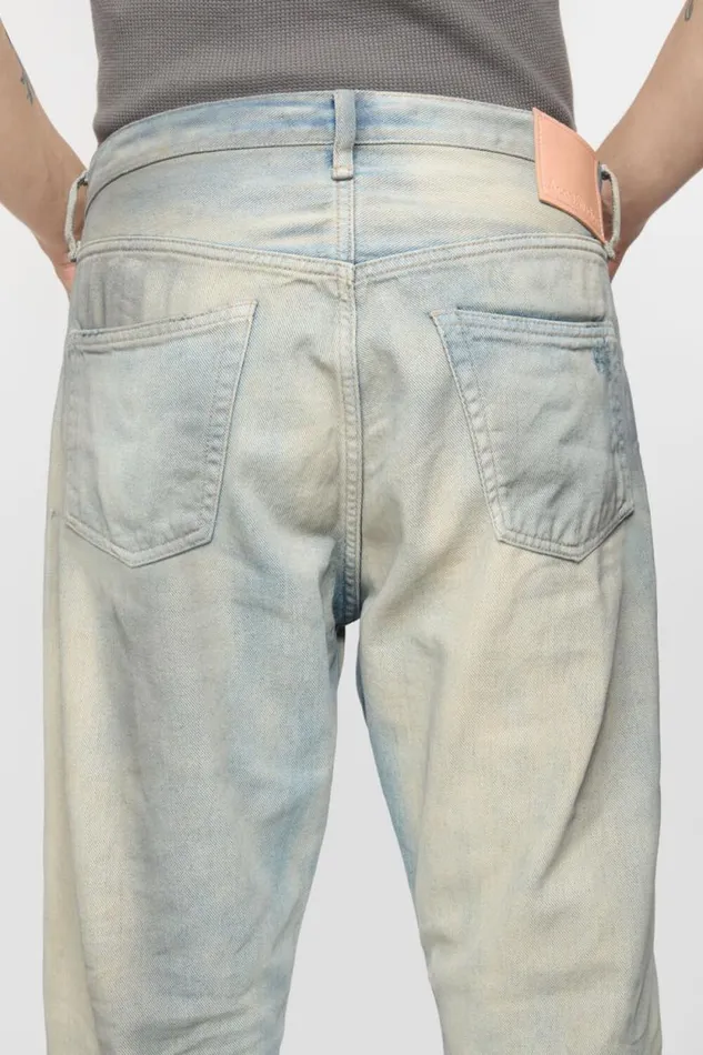 Acne Studios Loose Fit Jeans 8211 1999M Light Blue Man Jeans