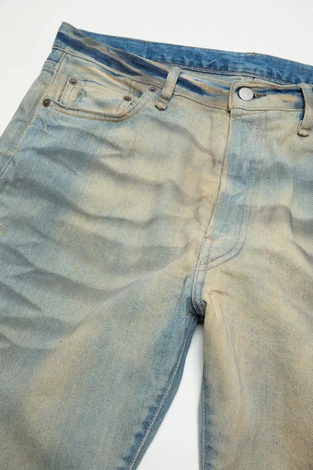 Acne Studios Loose Fit Jeans 8211 1999M Light Blue Man Jeans