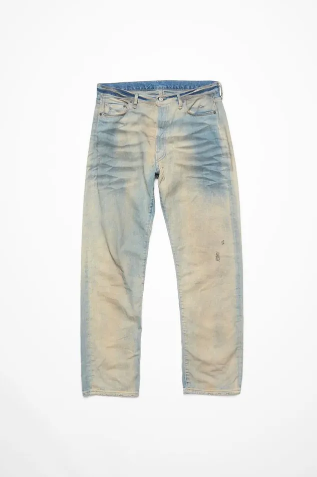 Acne Studios Loose Fit Jeans 8211 1999M Light Blue Man Jeans