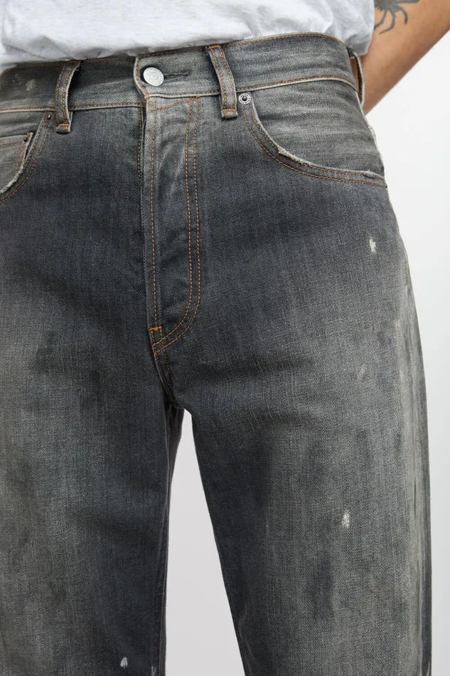 Acne Studios Loose Fit Jeans 8211 2021M Black Man Jeans