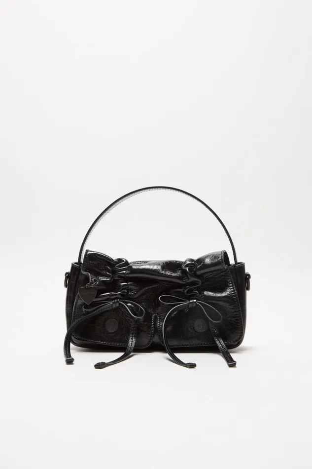 Acne Studios Multipocket Micro Bag Black Woman Bags