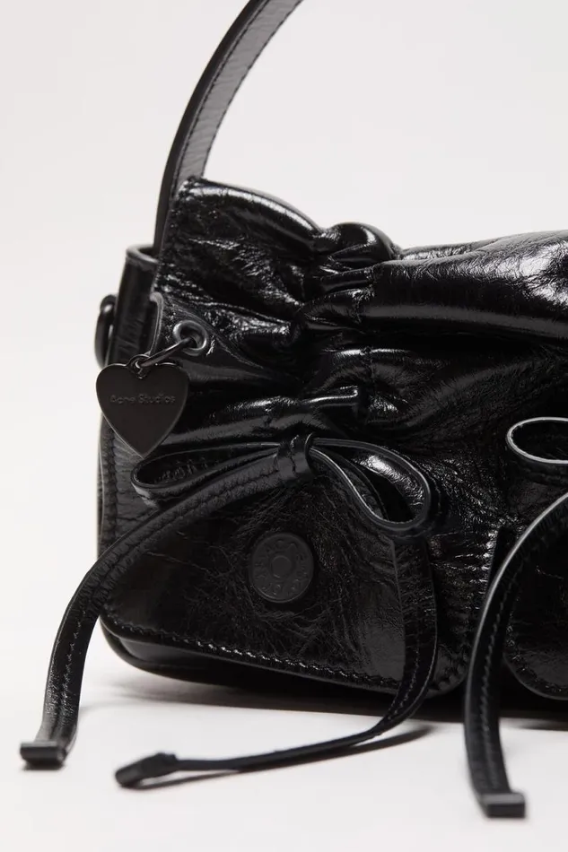 Acne Studios Multipocket Micro Bag Black Woman Bags