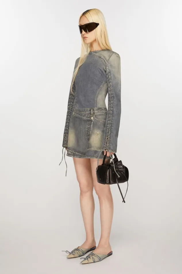 Acne Studios Multipocket Mini Bag Dark Brown Man Bags