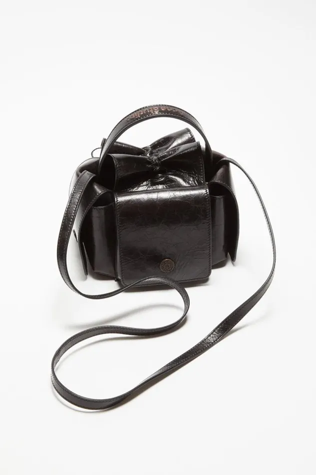 Acne Studios Multipocket Mini Bag Dark Brown Man Bags