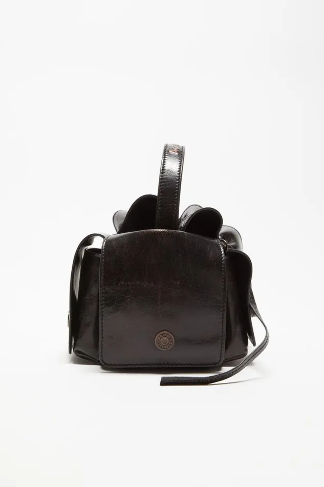 Acne Studios Multipocket Mini Bag Dark Brown Man Bags