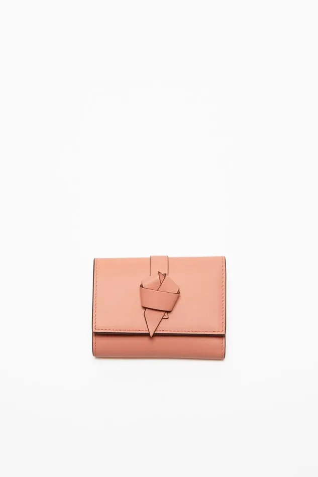 Acne Studios Musubi Folded Wallet Salmon Pink Man Bags
