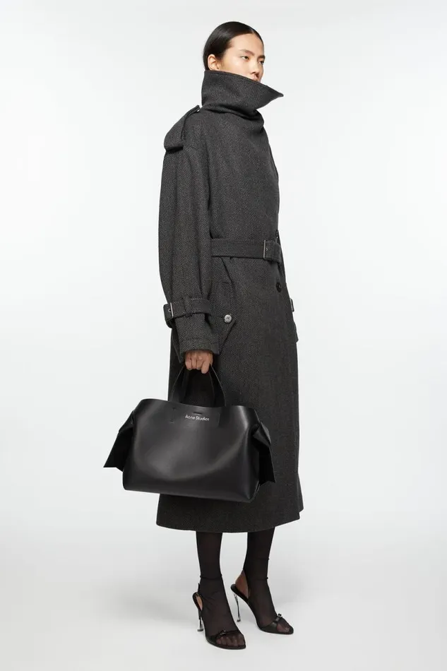 Acne Studios Musubi Tote Black Woman Bags
