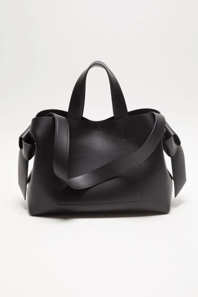 Acne Studios Musubi Tote Black Woman Bags