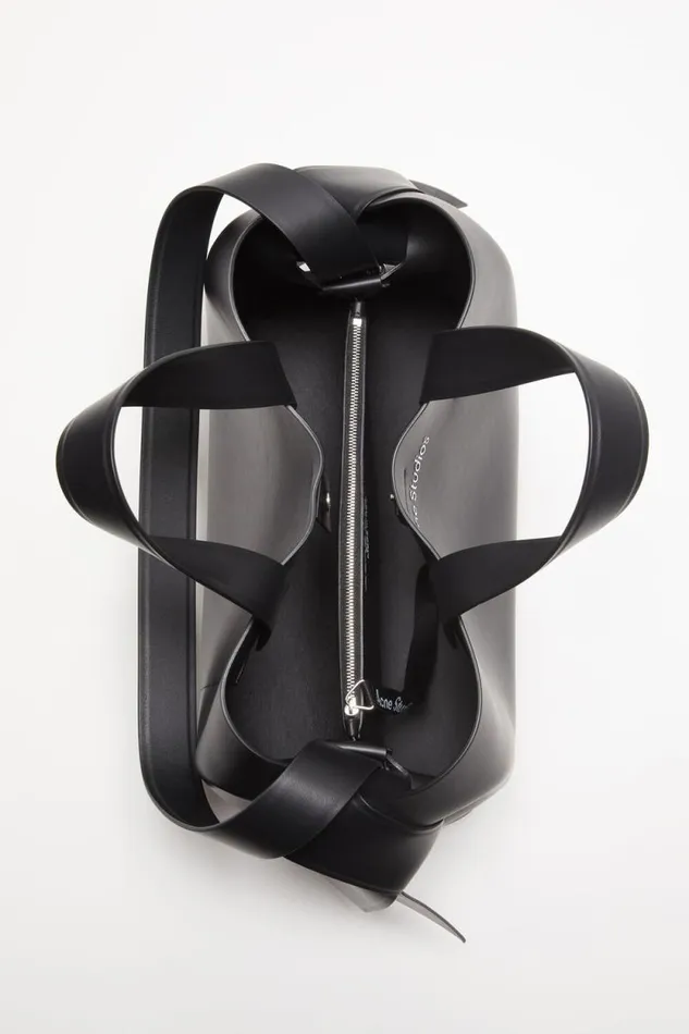 Acne Studios Musubi Tote Black Woman Bags
