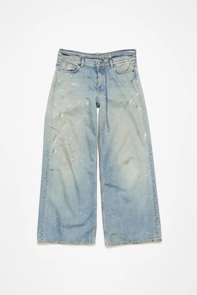 Acne Studios Regular Fit Jeans 8211 2004 Light Blue Woman Jeans