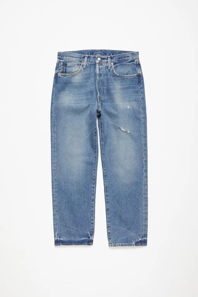 Acne Studios Relaxed Fit Jeans 8211 2003 Mid Blue Man Jeans
