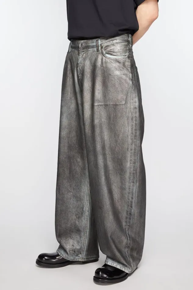 Acne Studios Super Baggy Fit Jeans 8211 2023M Silverblue Man Jeans