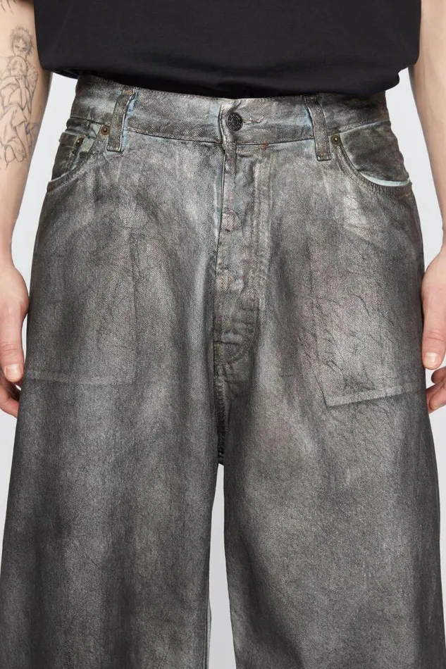Acne Studios Super Baggy Fit Jeans 8211 2023M Silverblue Man Jeans