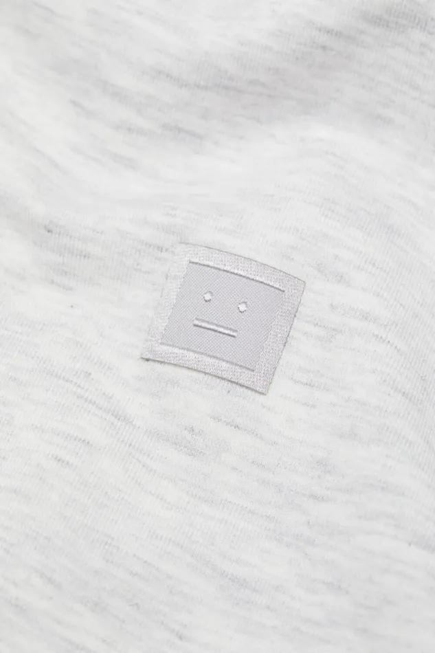 Acne Studios Tshirt 8211 Regular Fit Pale Grey Melange Man Tshirts