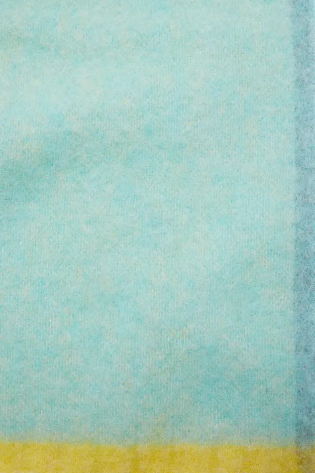 Acne Studios Wool Mohair Scarf 8211 Narrow Light Blue Man Scarves