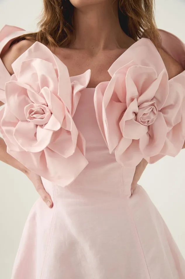Aje Dresses Etta Mini Dress Pastel Pink 8211 Women Aje Dresses Etta Mini Dress Pastel Pink 8211 Women
