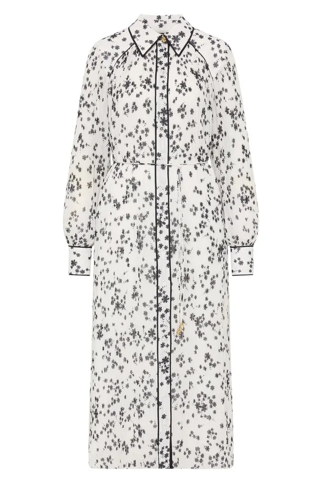 Aje Dresses Starflower Midi Dress Daylight Daisies 8211 Women Aje Dresses Starflower Midi Dress Daylight Daisies 8211 Women