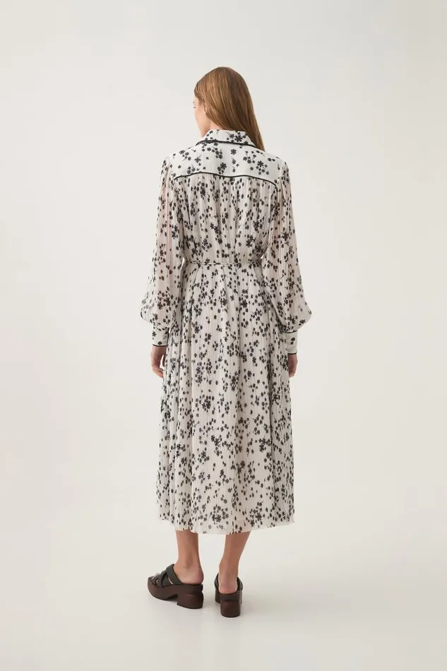 Aje Dresses Starflower Midi Dress Daylight Daisies 8211 Women Aje Dresses Starflower Midi Dress Daylight Daisies 8211 Women