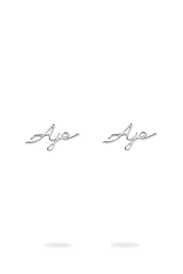 Aje Jewelry Aje Signature Studs Silver 8211 Women
