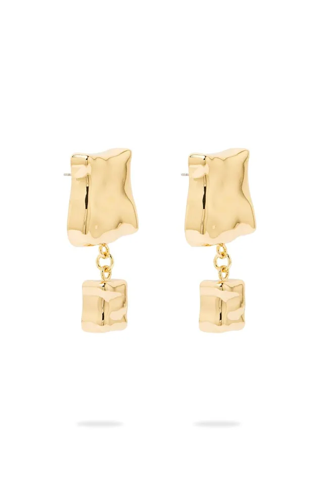 Aje Jewelry Theia Drop Earrings Gold 8211 Women Aje Jewelry Theia Drop Earrings Gold 8211 Women