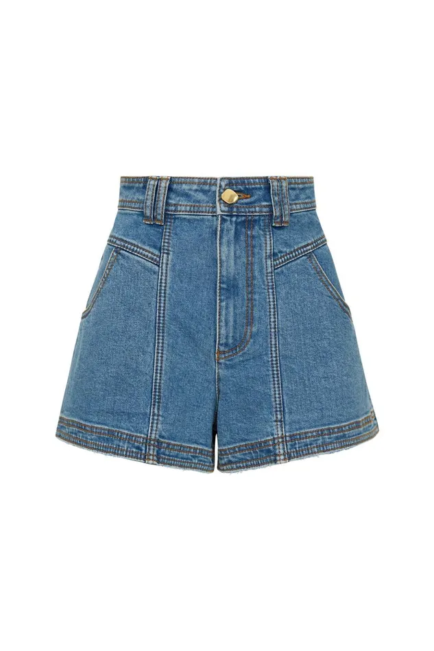 Aje Matching Sets Belmond Denim Short 90039s Wash 8211 Women