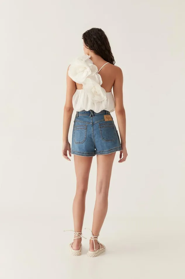 Aje Matching Sets Belmond Denim Short 90039s Wash 8211 Women