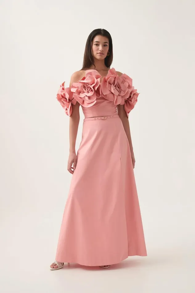 Aje Matching Sets Etta Maxi Skirt Washed Coral 8211 Women