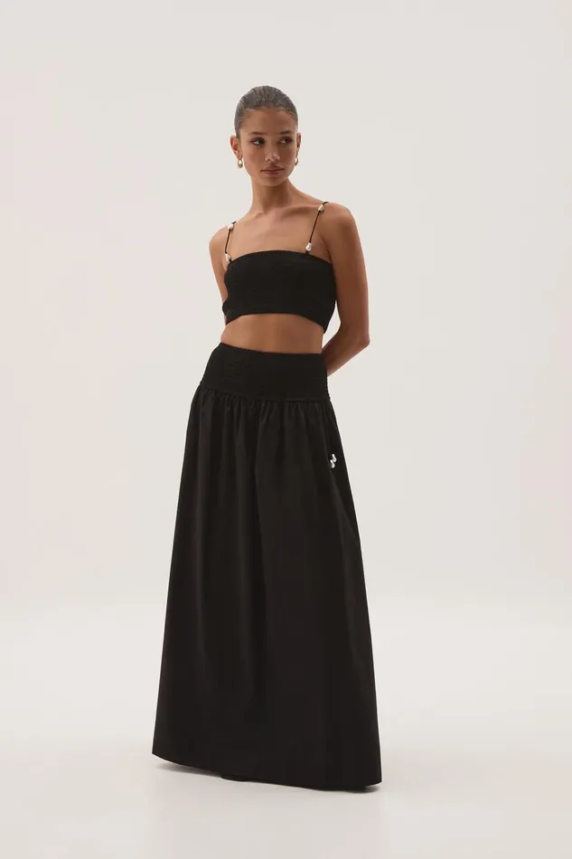 Aje Matching Sets Marley Maxi Skirt Black 8211 Women