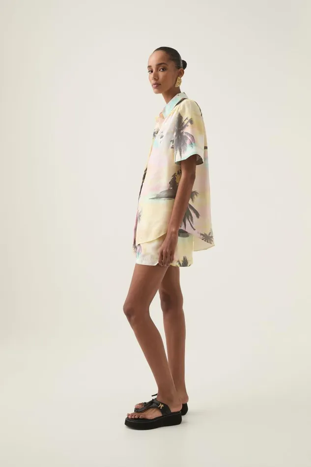 Aje Matching Sets Paradise Shirt Sunset Sky 8211 Women Aje Matching Sets Paradise Shirt Sunset Sky 8211 Women
