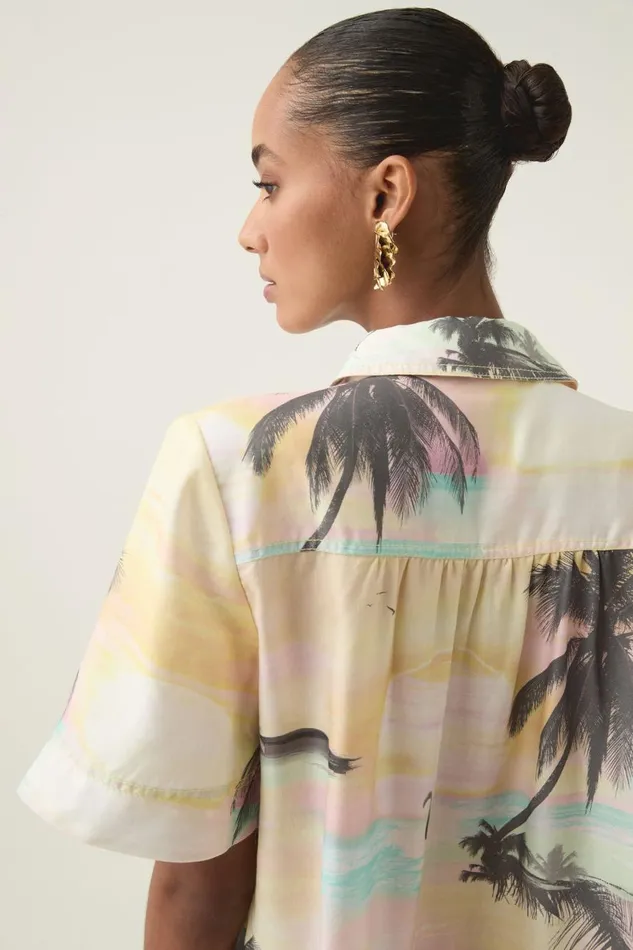 Aje Matching Sets Paradise Shirt Sunset Sky 8211 Women Aje Matching Sets Paradise Shirt Sunset Sky 8211 Women