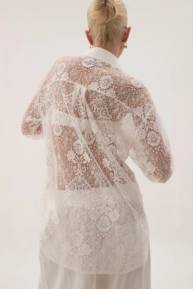 Aje Matching Sets Pera Oversized Shirt White 8211 Women Aje Matching Sets Pera Oversized Shirt White 8211 Women