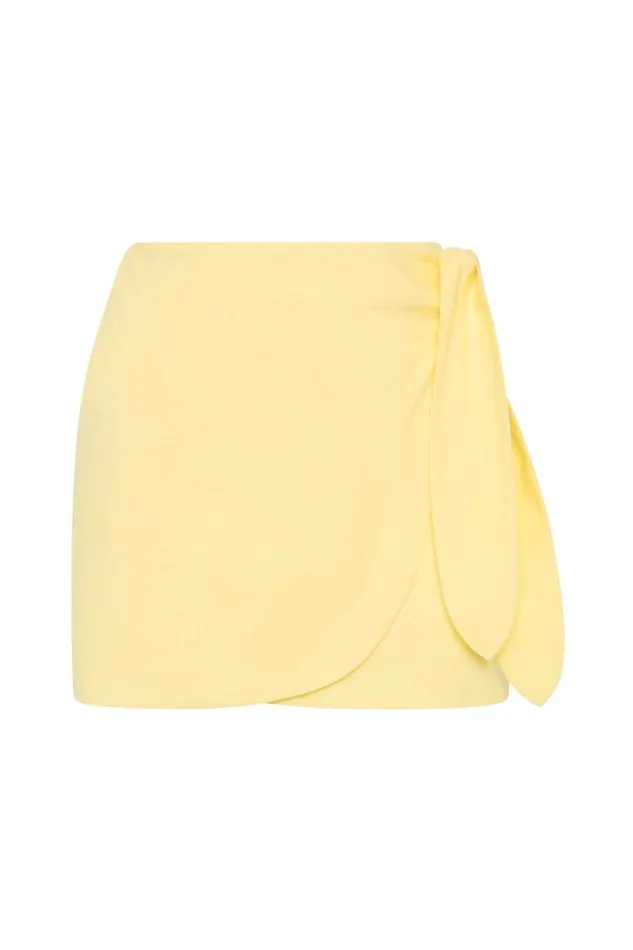 Aje Skirts Eden Wrap Skirt Lemon 8211 Women