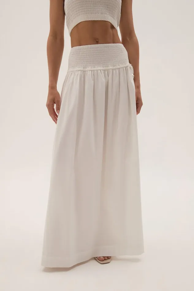 Aje Skirts Marley Maxi Skirt White 8211 Women