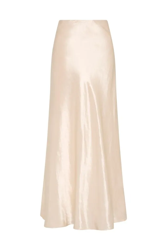 Aje Skirts Moonglade Bias Maxi Skirt Coconut Cream 8211 Women