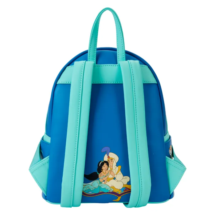 Aladdin Jasmine Princess Series Lenticular Mini Backpack Unisex Loungefly Backpacks Aladdin Jasmine Princess Series Lenticular Mini Backpack Unisex Loungefly Backpacks