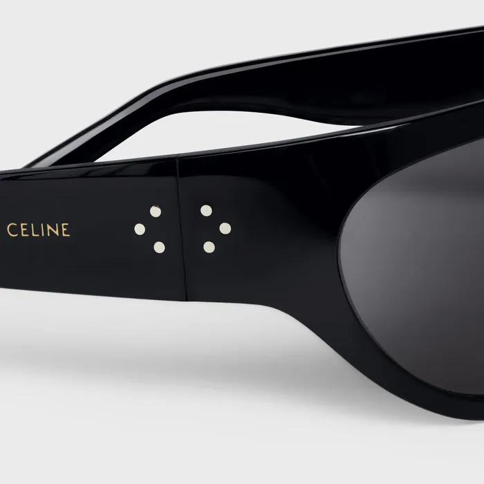 Alan 1 Sunglasses In Acetate Black Men CELINE SUNGLASSES Alan 1 Sunglasses In Acetate Black Men CELINE SUNGLASSES