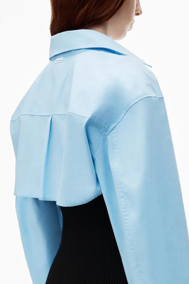 Alexander Wang Dresses Women PreStyled Cropped Cami and Button Up Twinset Dress