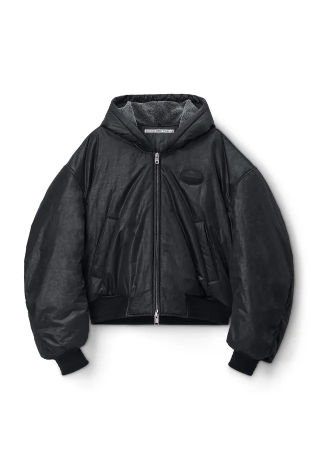 Alexander Wang Outerwear Men Padded Bomber Jacket