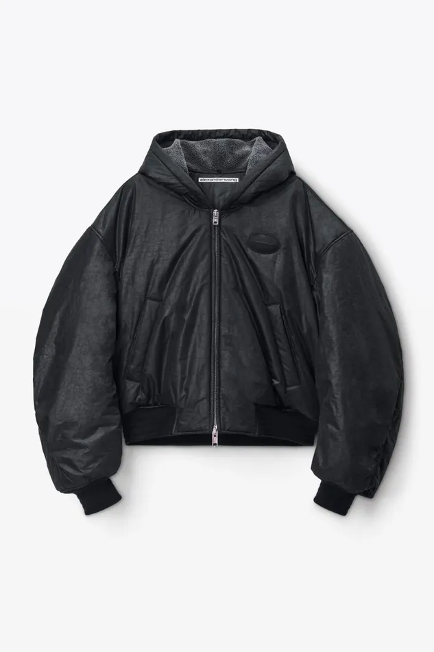 Alexander Wang Outerwear Men Padded Bomber Jacket