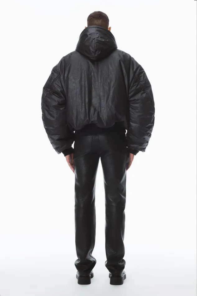 Alexander Wang Outerwear Men Padded Bomber Jacket