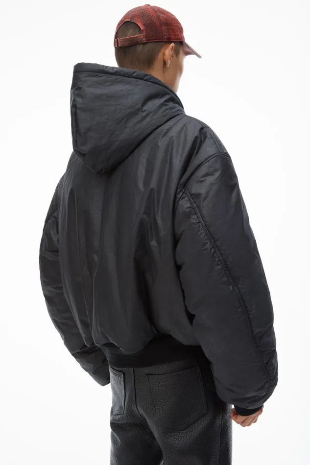 Alexander Wang Outerwear Men Padded Bomber Jacket