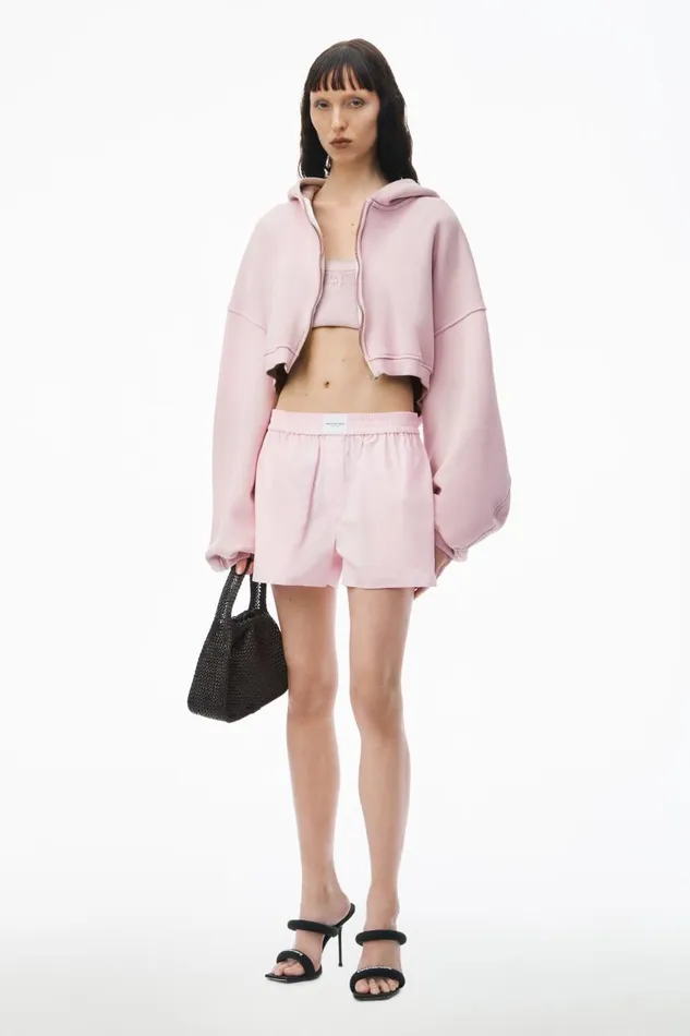 Alexander Wang Shorts Women Classic Boxer Short In Cotton