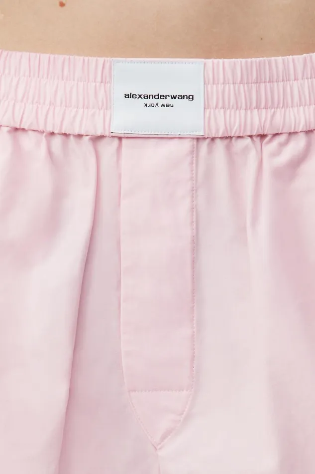 Alexander Wang Shorts Women Classic Boxer Short In Cotton