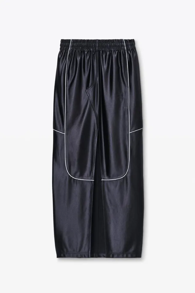Alexander Wang Skirts Women Deconstructed Tube Skirt In Satin Faille Jersey